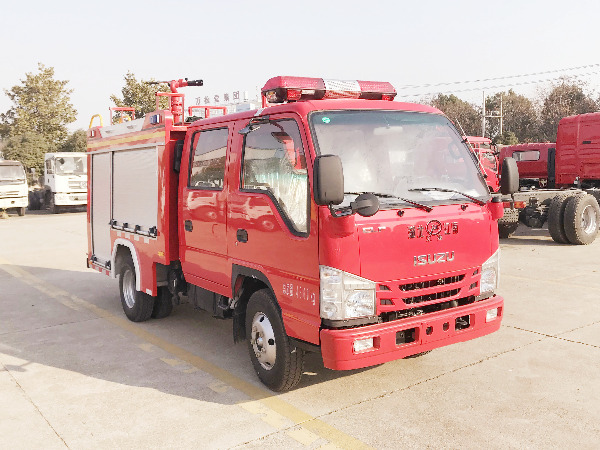 慶鈴小型消防車（藍牌）